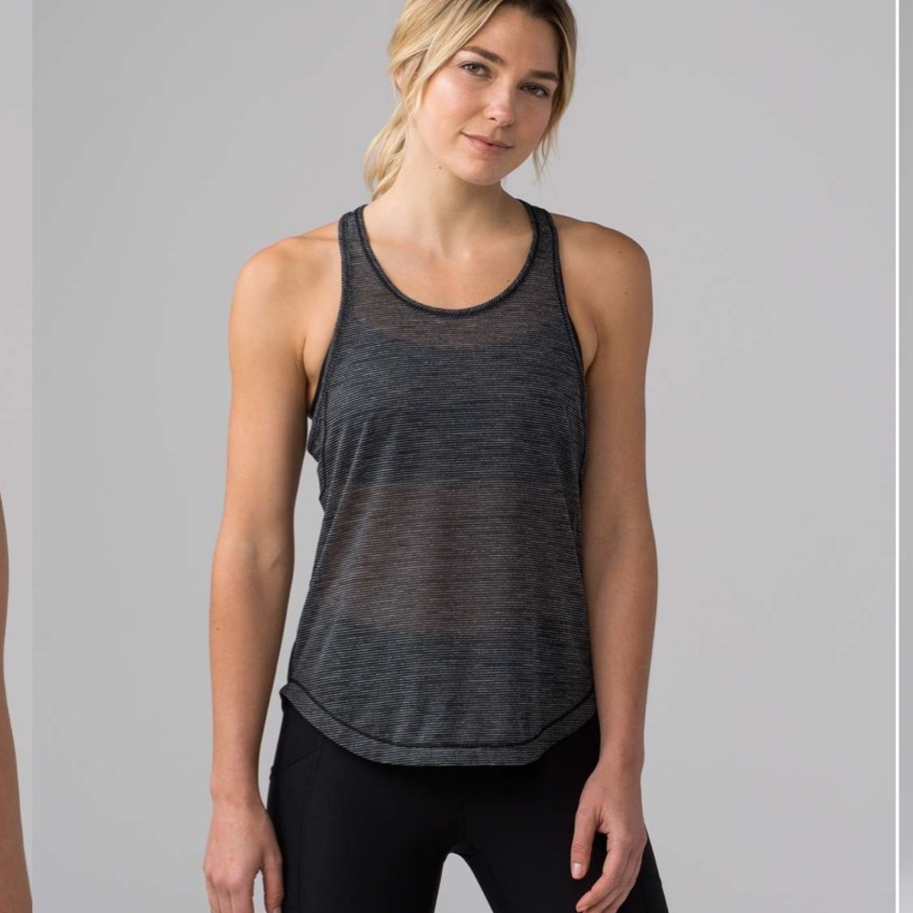 Lululemon Long Distance Tank in Heathered Grey 4